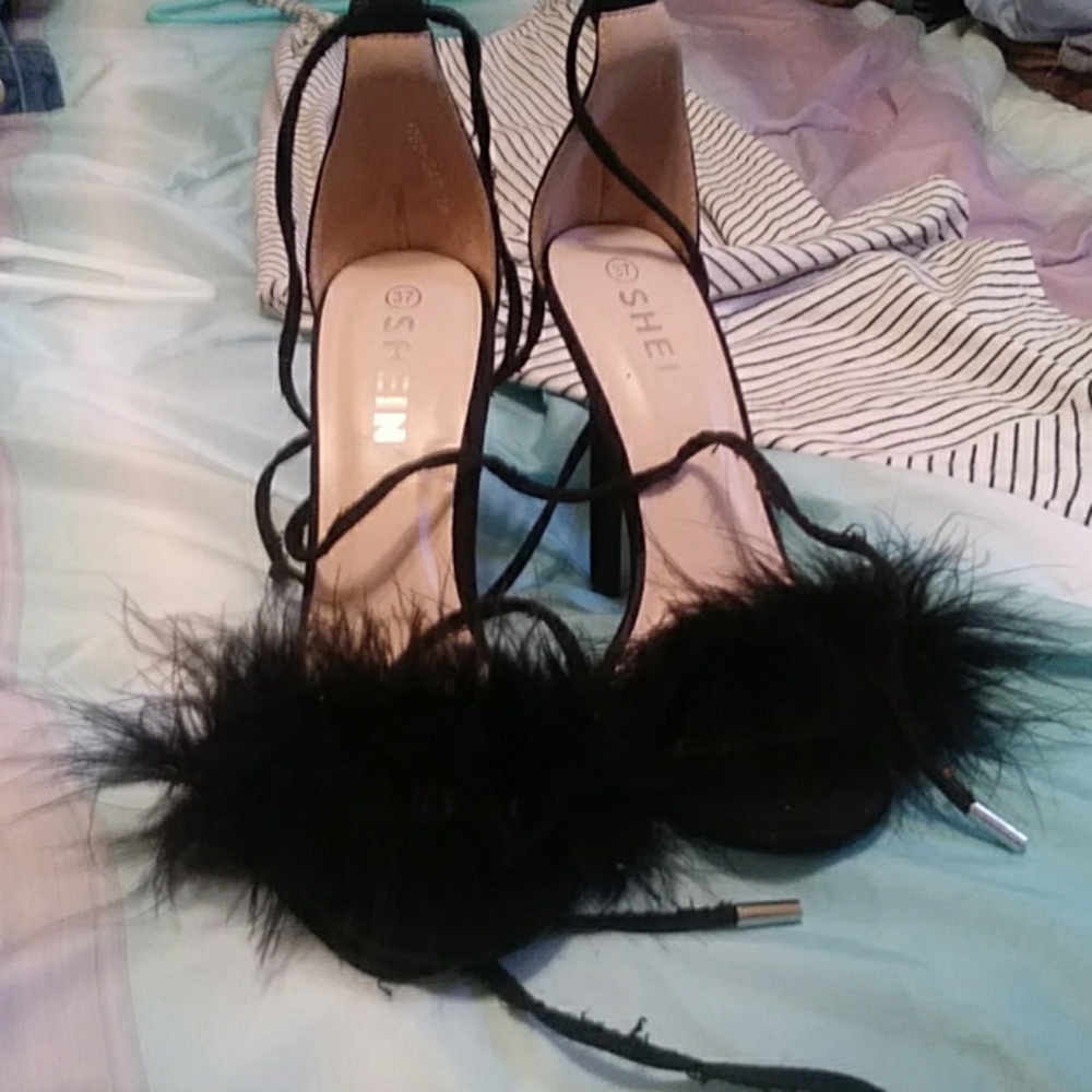Furred heels